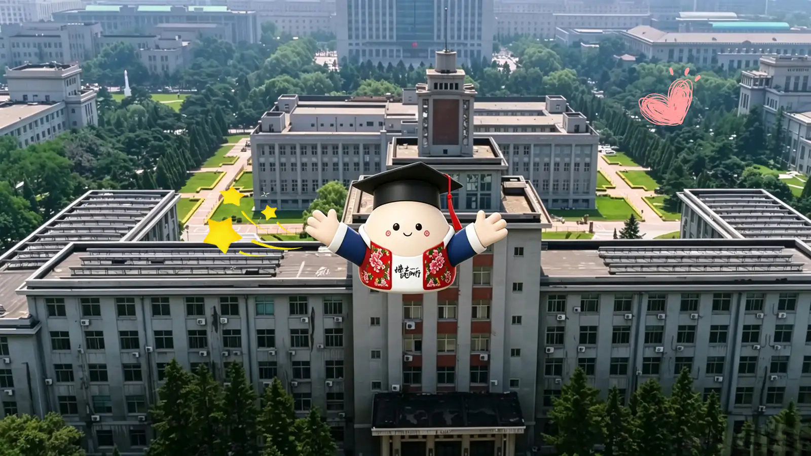 博士行IP形象与办公科研场景