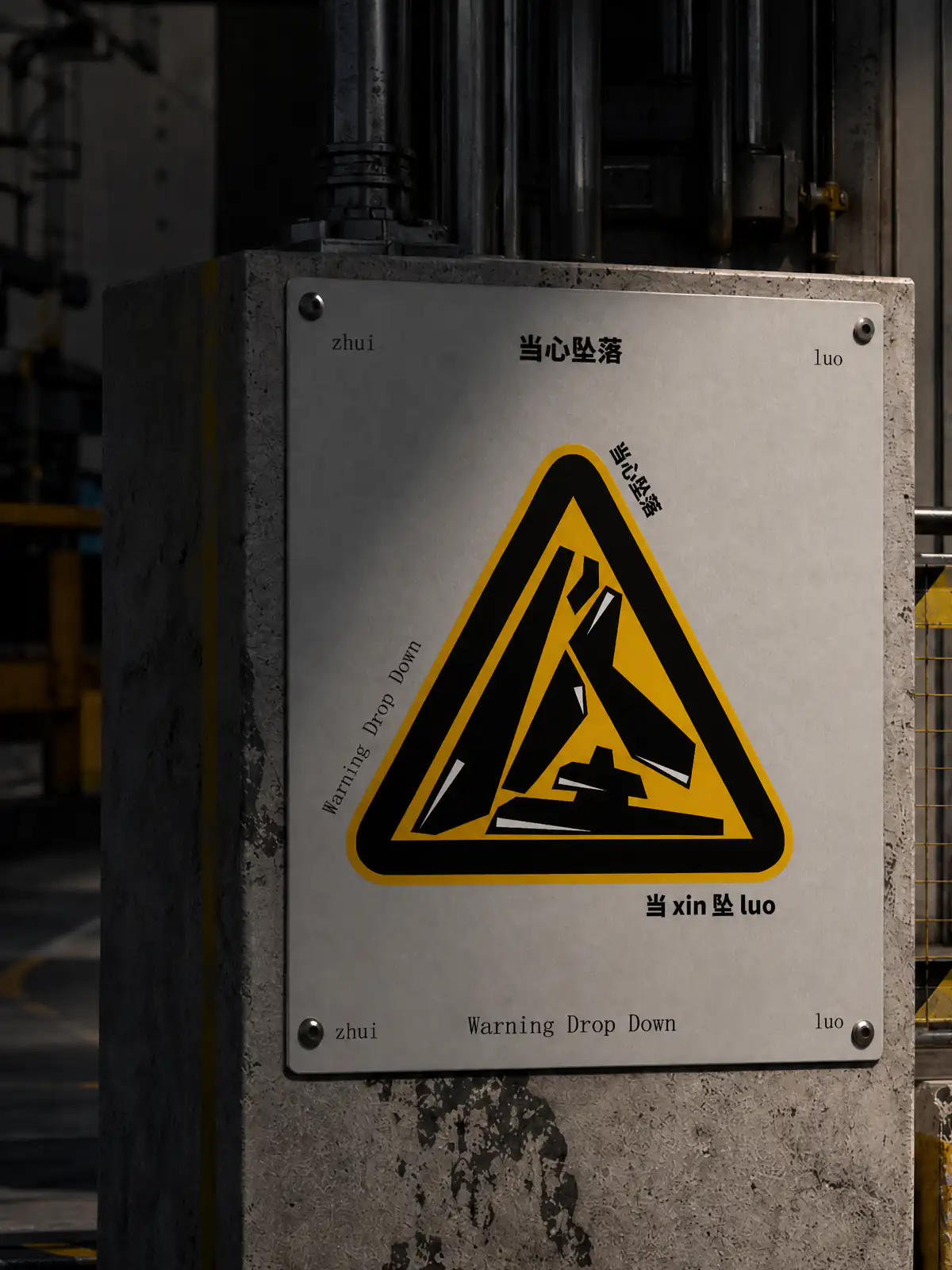 警示字体在工业安全标识中的应用